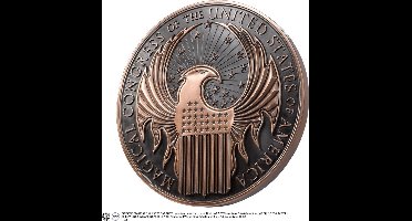 Noble Collection Schild Harry Potter - Macusa Crest Wall-art 24 Cm