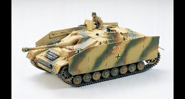 Tamiya Modelbouwpakket Auto - 35087 German SdKfz.163 Sturmgeschütz IV w/1 Figure Plastic - 1:35 - Modelbouw