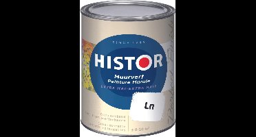 Histor Muurverf Perfect Finish - Extra Mat- Wit - 1 Liter