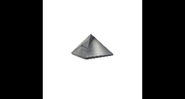 Ruben Robijn Shungit 5 cm edelsteen piramide
