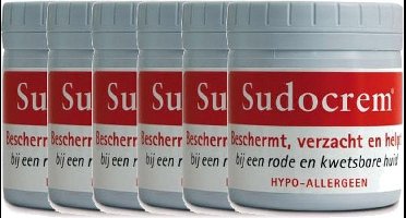 Sudocrem Billencreme Bij Luieruitslag Voordeelverpakking - 6 x 60 g
