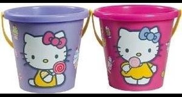 Hello kitty Emmer 17 cm paars