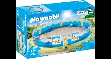 Bassin voor zeedieren / Enclos pour les animaux marins