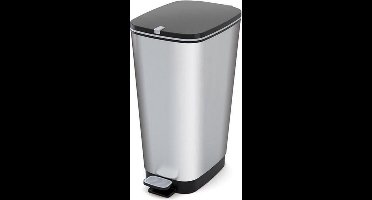 Kis Chic Bin - Prullenbak - 30 Liter Inhoud - Geurvrij Ontwerp - Steel