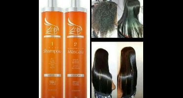 ZAP Extreme kit Braziliaans keratine behandeling formol vrij 2x1L