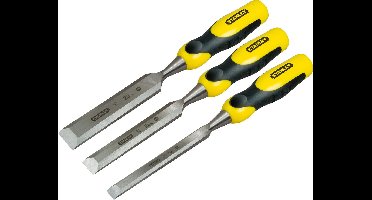 STANLEY Steekbeitelset Dynagrip 3Dlg. (12.18.25 mm) - 2-16-883