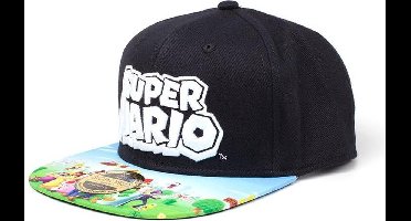 Nintendo - Super Mario snapback pet met print multicolours - Games merchandise