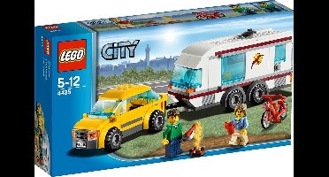 LEGO City Auto met Caravan - 4435