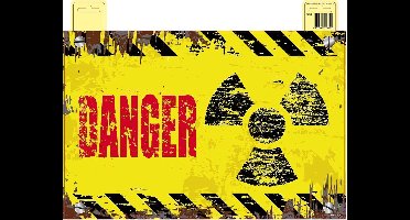 Deurbord Danger 37cm