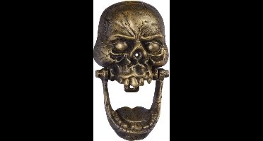 MadDeco - Gietijzeren deurklopper doodshoofd / schedel