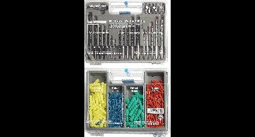 Brüder Mannesmann Boren- bit- en pluggenset (300 dlg)