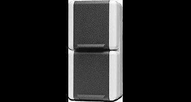 Jung WG800 Wandcontactdoos (WCD schakelmateriaal) - 822W - E2U5J