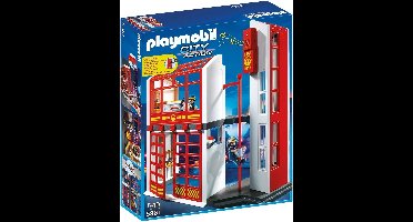 Playmobil Brandweerkazerne met sirene - 5361