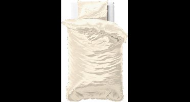 Sleeptime Beauty Skin Care Dekbedovertrek - Eenpersoons - 140x200/220 + 1 kussensloop 60x70 - Creme