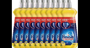 Finish - Vaatwasser Citroen Glansspoelmiddel - 12 x 400ml - Voordeelverpakking