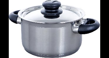 BK Karaat+ Kookpan 18cm - 2.1l - RVS - PFAS-vrij