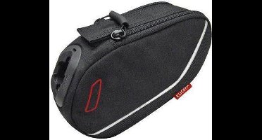 KlickFix Integra zadeltas m zwart