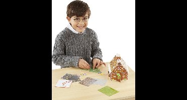 Melissa & Doug - Mess Free Glitter - Christmas Tree & Gingerbread House