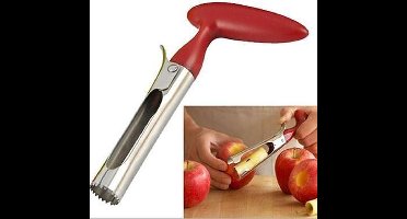 Appelboor RVS 18x2.4cm. openklapbaar