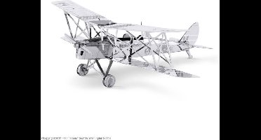 Metal Earth Modelbouw 3D DH82 Tiger Moth - Metaal