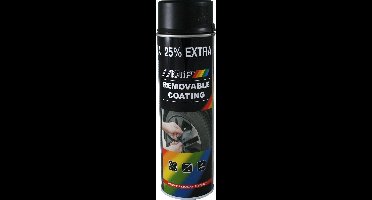 MoTip SprayPlast MAT ZWART spuitbus 500ml