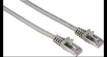 Hama 8p8c (RJ45) male plug - 8p8c (RJ45) male plug netwerkkabel Grijs 3 m