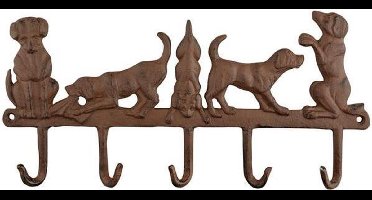 Hanger 5 honden gietijzer - Default Title