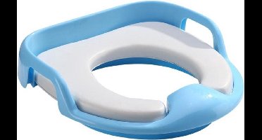 Universele Toiletbril met Handvaten voor Kinderen | Kinder Toiletzitje Toiletstoel | WC-bril Verkleiner voor Peuters en Kleuters | Blauw LB-A23