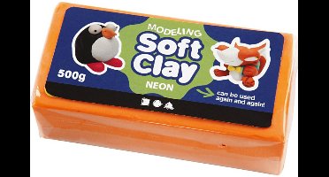 CC Soft Clay 500 gr Neon Oranje