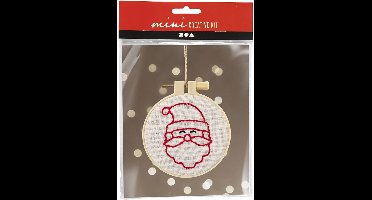 CC Mini Hobbyset Borduurwerk Kerstman