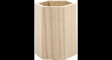 CC Houten Pennenbakje 8x10,5 cm