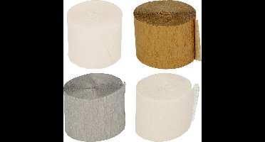 4 rollen crêpepapier 10 m - Artemio
