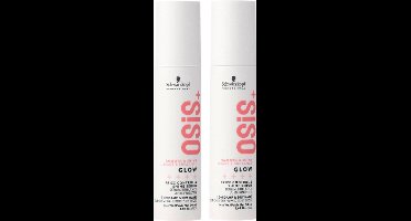 Schwarzkopf Professional OSiS+ Glow Shine Anti-Frizz Serum - 2 x 50ml