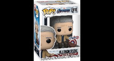 Funko Pop! Marvel: Avengers End Game - Old Man Steve #915 Year of the Shield Amazon Exclusive [Box c