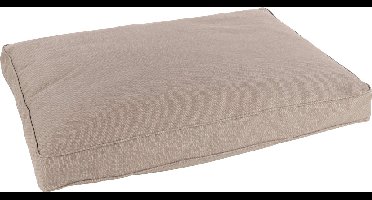 Flamingo Valeco - Kussen Honden - Kussen Valeco Rechthoekig+rits+rand Taupe 100x70x12cm - 1st - 138144 - 1st