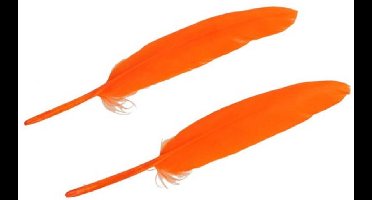 Hobbyveren - Knutselveren - Oranje - 11-15cm - 20 Stuks