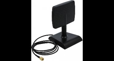 Wlan WiFi 6 antenne RP -SMA -plug 4 - 6 DBI Directioneel met magnetische basis met kantelverbinding
