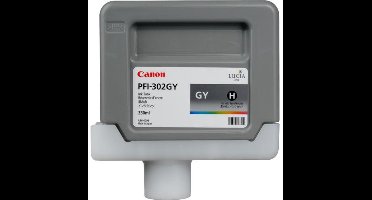 Canon PFI-302 Inktcartridge - Grijs
