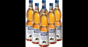 Fabbri - Mixybar Hazelnoot Siroop - 6x 1ltr