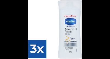 Vaseline Lotion Adv Repair CC 200ML 1 flacon - Voordeelverpakking 3 stuks