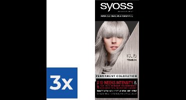 Syoss - Haarverf - 10_15 - Titanium - 115ml x 3