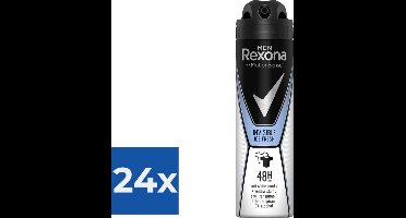 Rexona Men Invisible Ice - Deodorant - 150 ml - Voordeelverpakking 24 stuks