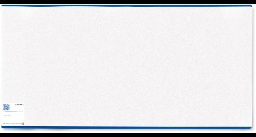 HERMÄX book cover 295x540 mm normal length blue border - Blue - Transparent - Polypropylene (PP) - Man/Woman - 540 mm - 295 mm - 1 pc(s)