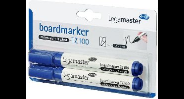 Whiteboardmarker Legamaster TZ100 1,5-3mm Rond Blauw