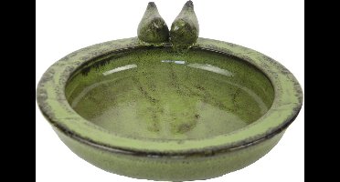 Best for Birds Vogelvoederschaal - vogelbad - groen - 31 cm - vogel drinkschaal