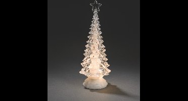 Kerstboom met ster op batterijen