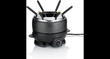 Fondue Set, Elektrisch, 6 Personen, Zwart - Kela | Simplon
