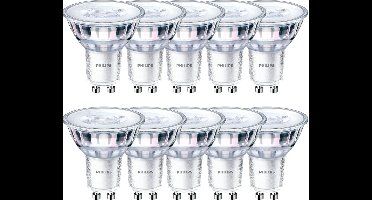 Philips CorePro LEDspot GU10 3W 4000K 240lm 230V - Dimbaar - Wit licht - Per doos á 10 stuks