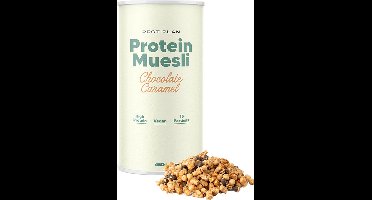 Protiplan - Protein Muesli Chocolate Caramel - 450 g - 15 porties - Eiwitrijk