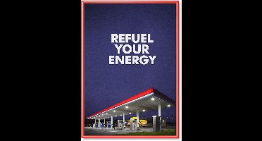 Kliklijst Standard A0 Rechte Hoeken 25 mm Rood - Syna KRA0G25C3020